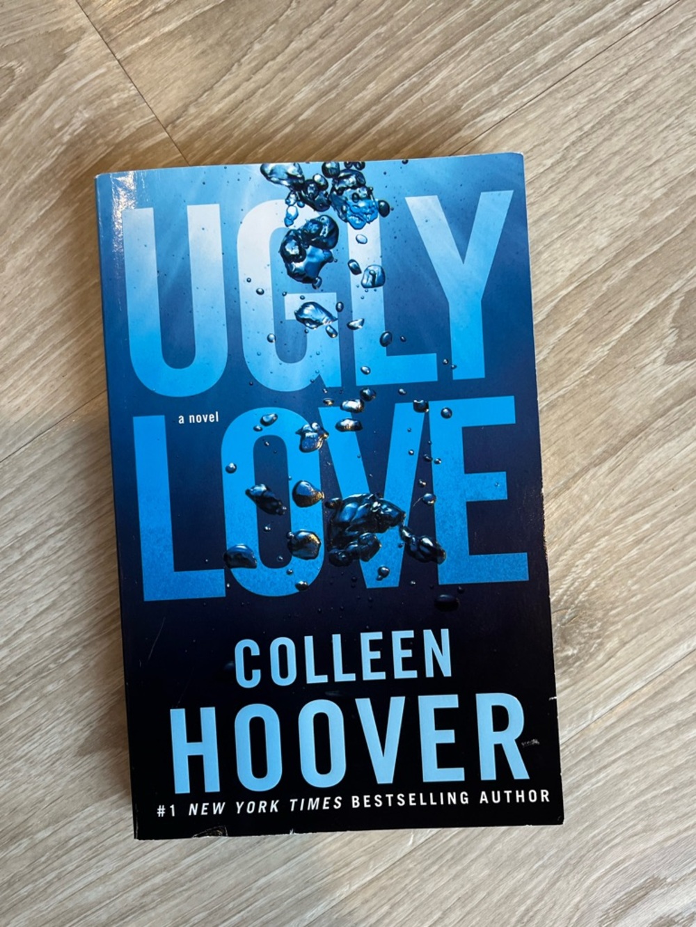 Ugly Love by Colleen Hoover - Blue Paperback Novel